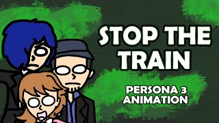 Stopping the train in Persona 3  Animation [upl. by Morganne]