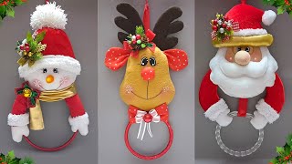 3 New Christmas Decoration 2024 ideas From ordinary material  DIY Christmas craft idea🎄467 [upl. by Esidarap659]