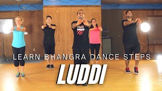 Learn Bhangra Dance Online Tutorial For Beginners  Luddi Step By Step  Lesson 14 [upl. by Holland298]