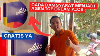 Cara Jualan Ice Cream AICE di Warung I Daftar Jadi Mitra Es Krim [upl. by Bonnell]