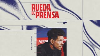 🎙️ LALIGA JORNADA 8  Rueda de prensa de Simeone previa al Atlético de MadridReal Madrid [upl. by Andre]