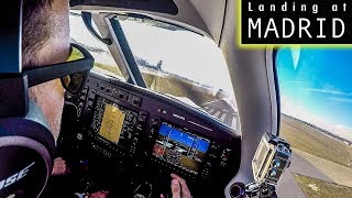 AMAZING IFR FLIGHT TO MADRID piloting the Piper PA46 Malibu [upl. by Leirej834]