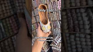 Order 9872385136 jutti punjabijutti juttilove juttis footwear juttiswag punjabi juttilover [upl. by Ahsiruam]