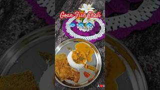 Goan fish Thali Chonak Fish Fry goan food cooking new goanfood chefkunalkapoor challenge sea [upl. by Jyoti]