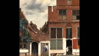 Johannes Vermeer  View of Houses in Delft The little Street 1658 [upl. by Senhauser]