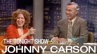 Johnny Tells Bette Midler She’s Going To Be a Big Star  Carson Tonight Show [upl. by Elisa]