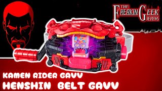 Kamen Rider Gavv DX HENSHIN BELT GAVV EmGos Reviews N Stuff [upl. by Oremoh719]