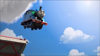 Thomas’ bridge jump tgr Sodor online remake [upl. by Frasquito]