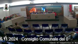 Consiglio Comunale del 06112024 [upl. by Corbin]