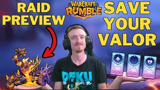 WATCH THIS BEFORE SPENDING YOUR VALOR A Warcraft Rumble Guide [upl. by Nylrats66]