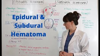 Epidural and Subdural Hematoma [upl. by Anehs]