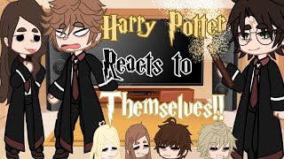 Harry Potter Characters React To Themselves  Gacha Club  Harry Potter  Credits in Vid SHIPS [upl. by Enneite532]