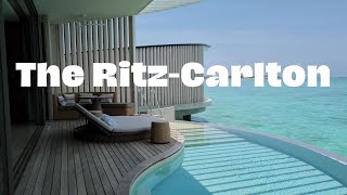 The RitzCarlton Maldives Fari Islands 1 Bedroom Ocean Pool Villa  Luxury Resort [upl. by Marelda]