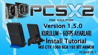 Pcsx2 Kurulum ve Ayarları  İnstall Tutorial [upl. by Jonell]