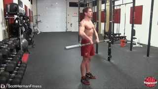 How To Barbell Upright Row [upl. by Crifasi]