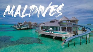 MALDIVES Travel Video  Soneva Jani  Hurawalhi  Kandolhu  Gili Lankanfushi  4K Cinematic [upl. by Africah]