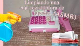 ✨Limpiando🧼 una caja📦 registradora📠de juguete🧸 ASMR [upl. by Olney]