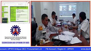 Procurement Livestream for DPWH Antique DEO on October 24 2024 [upl. by Busiek]