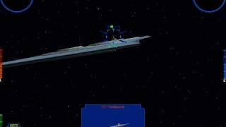 Playthrough of XWing vs TIE Fighter Final Rebel Mission  Destroy the Vengeance [upl. by Carol-Jean190]