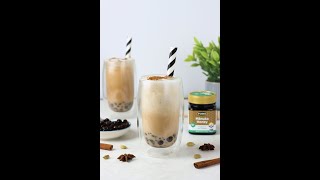 Healthy Iced Chai Boba Tea with Manuka Honey [upl. by Yaffit]