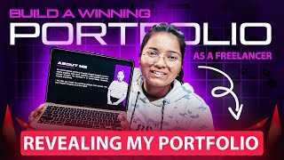 How to build a winning portfolio as a freelancer  Revealing My Portfolio 🤯 [upl. by Ruth31]