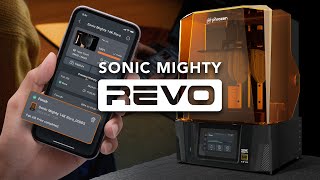 Sonic Mighty Revo Resin 3D Printer – An Extra Layer of Security for a Succesful Print [upl. by Ayit]