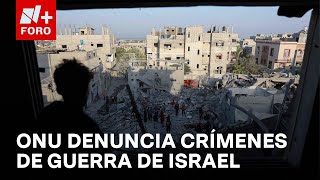 La ONU denuncia violaciones a derechos humanos por parte de Israel en Gaza  Las Noticias [upl. by Acenes466]