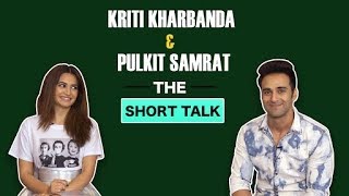 The Short Talk  Watch Kriti amp Pulkit Open Up On Love Delhi Food amp Of course ‘Veerey Ki Wedding’ [upl. by Asilef]