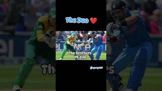 Virat And AB de Villiers Friendship Status  Virat Kohli and de Villiers WhatsApp Status [upl. by Cresa]