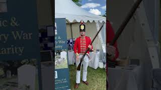 Napoleonic War Graves Commission at Chalke Valley History Festival [upl. by Irved161]