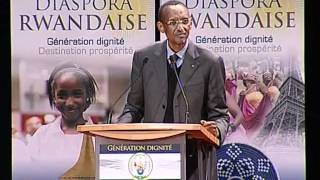 President Kagame meets Rwandan Diaspora in Paris 11 September 2011 Part 12 [upl. by Analart]