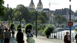 STADT KOBLENZ  ALTSTADT  DEUTSCHES ECK  KAISER WILHELM I [upl. by Razid]