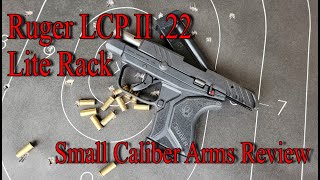 Ruger LCP II 22 Lite Rack review  Pocket size protection [upl. by Dyob]