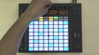 Ableton Push 1 Tutorial  Part 4 Tweaking and Mixing [upl. by Morel]