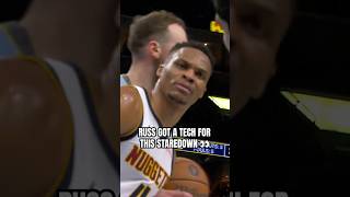 Westbrook stared down Santi Aldama after the bucket and got a tech [upl. by Aivad]