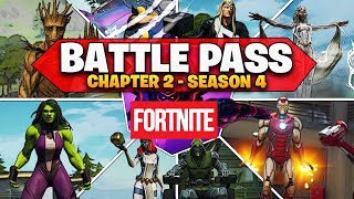 FORTNITE CHAPTER 2 SEASON 4 BATTLE PASS [upl. by Vicki371]