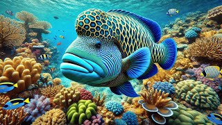 quotRelax with Napoleon Fish in Stunning 4K Videoquot [upl. by Pettit]