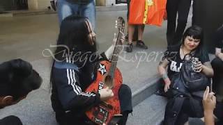 Acoustic of Joey Jodirson in Argentina  Sic  Slipknot  and Slit My wrist  Murderdolls [upl. by Goddart]