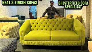 Luxurious Chesterfield Sofa and Bed at Wholesale Price from Chesterfield Specialist  Neat an Finish [upl. by Eneroc]