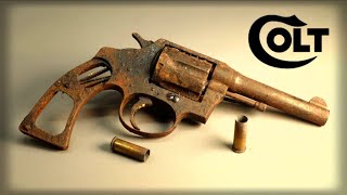 Restoring 1928 Colt Police Positive Revolver with test firing restoration [upl. by Amelia]