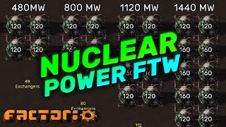 Top Tips for Efficient Nuclear Energy in Factorio [upl. by Zarla]