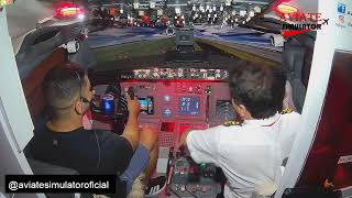 Lucas Pilotando um simulador de vÃ´o Real em Pedra Azul ES  FULL MOTION  PILOTO POR UM DIA [upl. by Bokaj642]