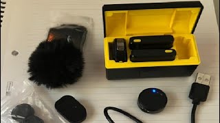 Rythflo Wireless Lavalier Microphone for iPhone Android with Lightning USB C Review [upl. by Marcela]