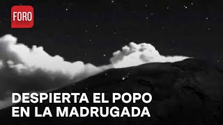 Volcán Popocatépetl con intensa actividad hoy 22 de marzo de 2024  Las Noticias [upl. by Federica201]