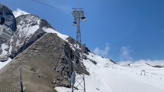 Kitzsteinhorn  Auffahrt mit Gletscherjet ab Kaprun [upl. by Solracesoj]