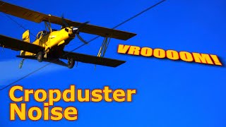 Cropduster Airplane Sounds and Sights of Flight [upl. by Adnirak]