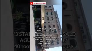 3 STAR HOTEL FOR SALE AGUDA SURULERE 40 rooms with penthouse swimming pool gym bar restaurant [upl. by Lareena564]