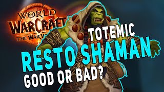 Resto Shaman TOTEMIC Hero Talents  Good or Bad  The War Within [upl. by Onitnevuj230]