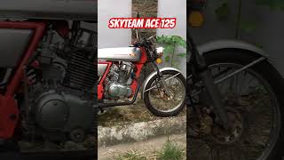 Skyteam Ace 125 thecluelessbiker Caferacer Skyteam Ace125 hondadream [upl. by Marelda]