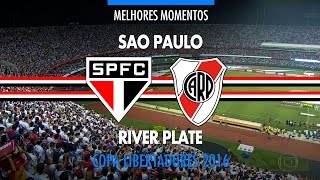 Melhores Momentos  São Paulo 2 x 1 River PlateARG  Libertadores  13042016 [upl. by Orlene240]